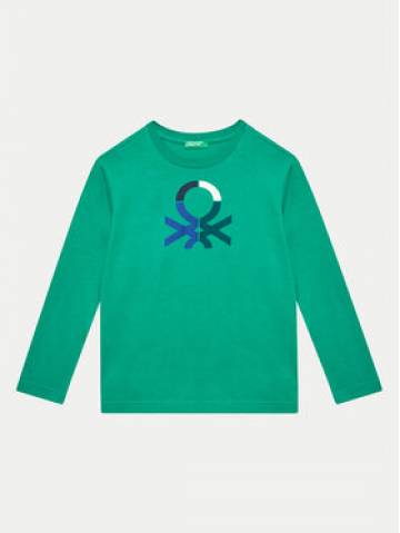 United Colors Of Benetton Блузка 3I1XC10JN Зелений Regular Fit United Colors Of Benetton Блузка 3I1XC10JN Зелений Regular Fit
