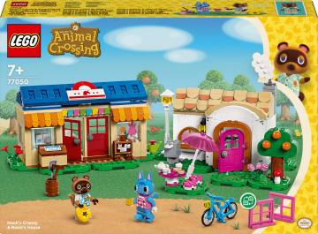 Конструктор LEGO Animal Crossing Ятка «Nooks Cranny» й будинок Rosie (77050) Конструктор LEGO Animal Crossing Ятка «Nooks Cranny» й будинок Rosie (77050)