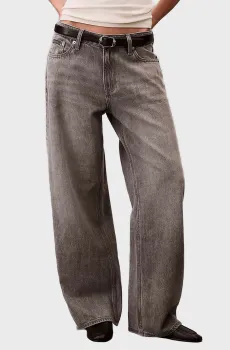 Женские серые джинсы LOW RISE BAGGY Серый 27-RG Calvin Klein Jeans LV047C722G