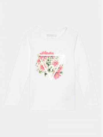 Guess Блузка K4YI18 K6YW4 Білий Regular Fit Guess Блузка K4YI18 K6YW4 Білий Regular Fit
