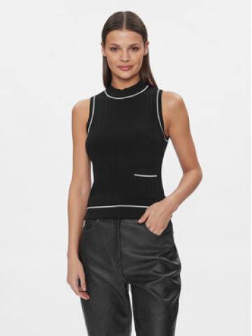 Armani Exchange Топ 3DYH2A YMH6Z 1200 Чорний Regular Fit Armani Exchange Топ 3DYH2A YMH6Z 1200 Чорний Regular Fit