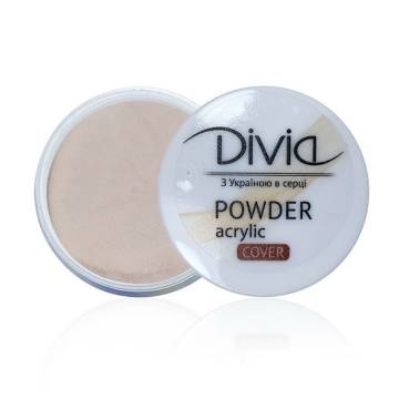Акриловая пудра для ногтей Divia Acrylic Powder Cover Камуфлирующая, AC22 Peach, 32 г Акриловая пудра для ногтей Divia Acrylic Powder Cover Камуфлирующая, AC22 Peach, 32 г