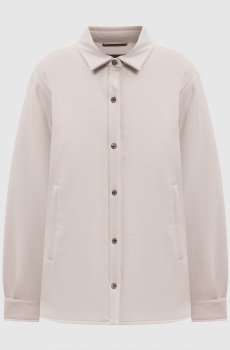 Бежевая куртка из шерсти и кашемира KINSALE