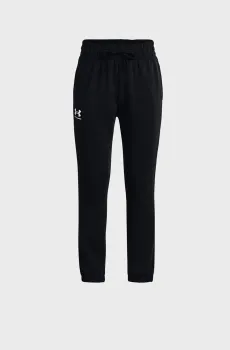Детские черные спортивные брюки UA RIVAL TERRY JOGGER Черный 8 Under Armour 1377021-001