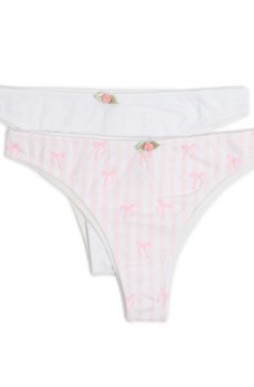 Cropp - Трусики, 2 пари - рожевий