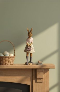 Великодня фігурка зайця - різнобарвний