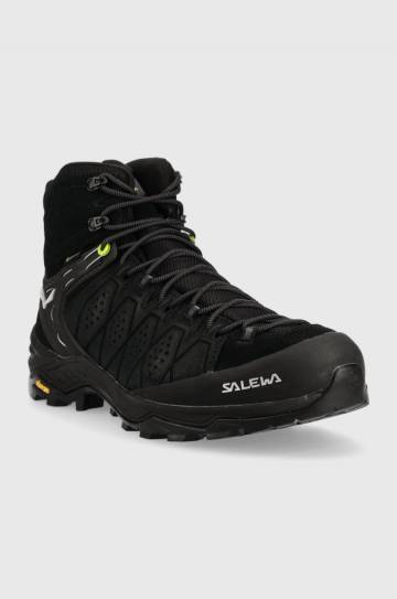 Ботинки Salewa MS ALP TRAINER 2 MID GTX мужские цвет чёрный с утеплением