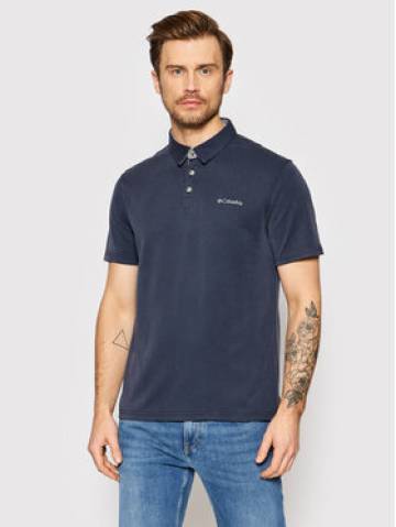 Columbia Поло Nelson Point 1772721 Cиній Regular Fit Columbia Поло Nelson Point 1772721 Cиній Regular Fit