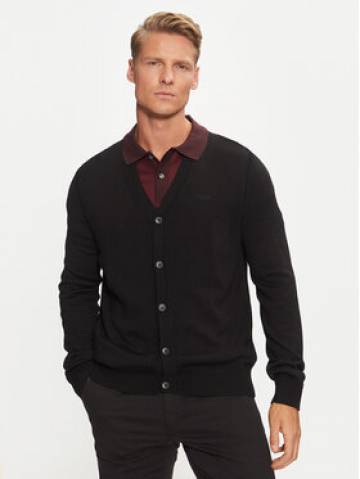 Boss Кардиган Avac 50523574 Чорний Regular Fit Boss Кардиган Avac 50523574 Чорний Regular Fit