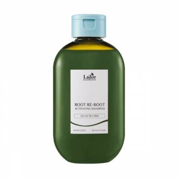 Шампунь Lador Root Re-Boot Activating Shampoo Cica & Tea Tree для жирной кожи головы, 300 мл Шампунь Lador Root Re-Boot Activating Shampoo Cica & Tea Tree для жирной кожи головы, 300 мл