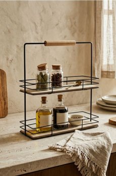 Кухонний органайзер - чорний