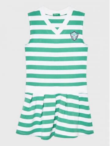 United Colors Of Benetton Літня сукня 38PMCV00A Зелений Regular Fit United Colors Of Benetton Літня сукня 38PMCV00A Зелений Regular Fit