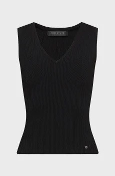 Женский черный топ Черный XS Guess W6RR36.Z0132;JBLK
