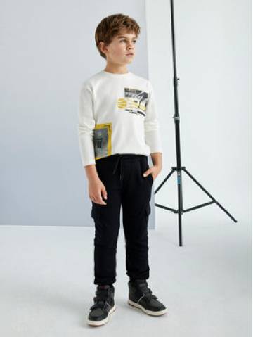 Mayoral Спортивні штани 7536 Чорний Regular Fit Mayoral Спортивні штани 7536 Чорний Regular Fit