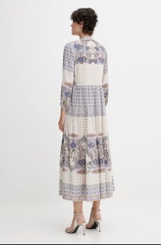 Платье с добавлением льна Hale BOB