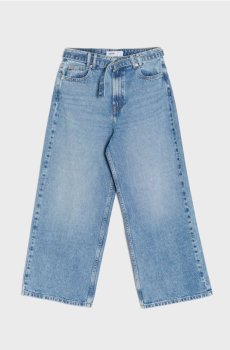Джинсові кюлоти - синій