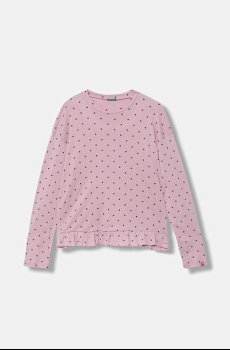 Детская хлопковая пижама United Colors of Benetton