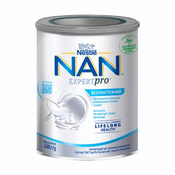 Детская сухая смесь NAN Безлактозный, для детей с диареей и непереносимостью лактозы, с рождения, 400 г Детская сухая смесь NAN Безлактозный, для детей с диареей и непереносимостью лактозы, с рождения, 400 г