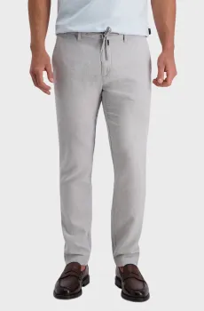 Мужские серые льняные чиносы Серый 40-34 Pierre Cardin PC.-C3 33850.5018