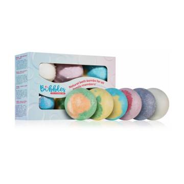 Набор бомбочек для ванны Beauty Jar Bubbles Natural Bath Bombs For All Family Members, 6*115 г Набор бомбочек для ванны Beauty Jar Bubbles Natural Bath Bombs For All Family Members, 6*115 г