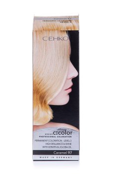 Стойкая крем-краска для волос C:ЕНКО C:COLOR Professional Coloration 97 Карамель, 110 мл
