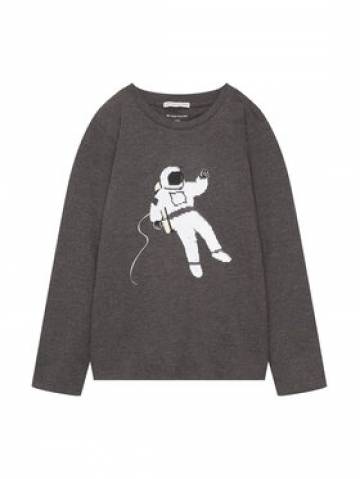Tom Tailor Блузка 1033857 Сірий Regular Fit Tom Tailor Блузка 1033857 Сірий Regular Fit
