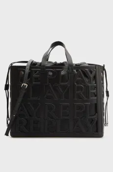 Женская черная сумка Черный ONESIZE Replay FW3837.000.A2002B