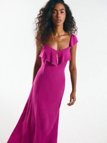 Mohito - Сукня максі на бретельках - фіолетовий - 40