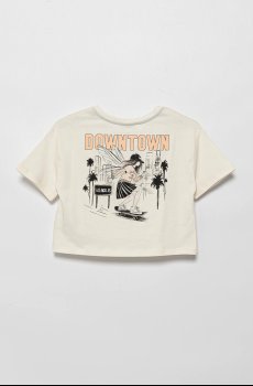 Детская хлопковая футболка United Colors of Benetton