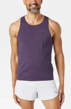 Мужская фиолетовая майка ENDORPHIN SINGLET Фиолетовый XXL Saucony SAM800382-CV