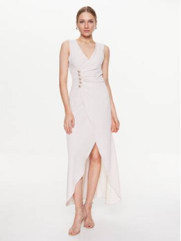 ViCOLO Вечірня сукня TE0027 Бежевий Regular Fit ViCOLO Вечірня сукня TE0027 Бежевий Regular Fit