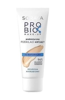 Тональный крем для лица Soraya Probio Make-Up 02 Natural, 30 мл