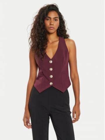 Marciano Guess Костюмний жилет Celia 4BGN04 7046A Бордовий Regular Fit Marciano Guess Костюмний жилет Celia 4BGN04 7046A Бордовий Regular Fit