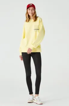 Мужская желтая толстовка Желтый L Lacoste SH7294107