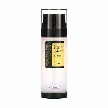 Двойная эссенция для лица CosRX Advanced Snail Radiance Dual Essence с муцином улитки и ниацинамидом, 80 мл Двойная эссенция для лица CosRX Advanced Snail Radiance Dual Essence с муцином улитки и ниацинамидом, 80 мл