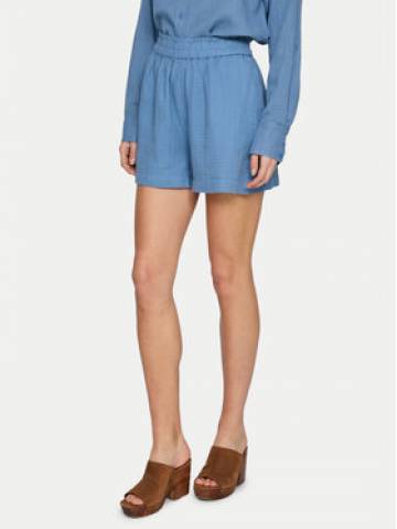 Vila Шорти з тканини Lania 14089489 Голубий Loose Fit Vila Шорти з тканини Lania 14089489 Голубий Loose Fit