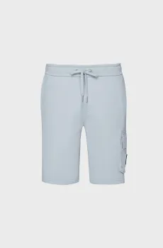 Мужские серые шорты MONOLOGO BADGE Серый S Calvin Klein Jeans J30J325132