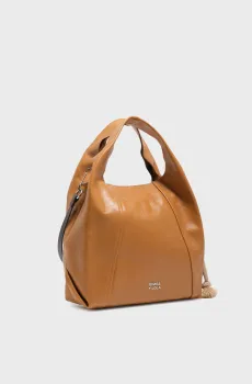 Женская рыжая кожаная сумка Рыжий ONESIZE Bimba Y Lola 261BBAJ7O.10603