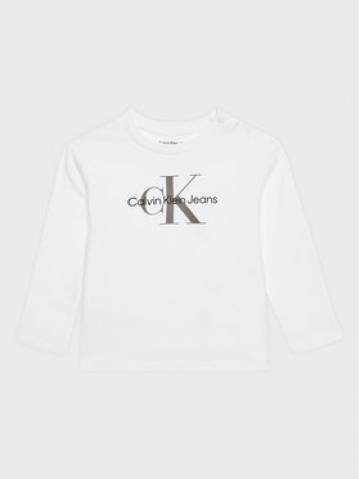 Calvin Klein Jeans Блузка Monogram IN0IN00005 Білий Regular Fit Calvin Klein Jeans Блузка Monogram IN0IN00005 Білий Regular Fit