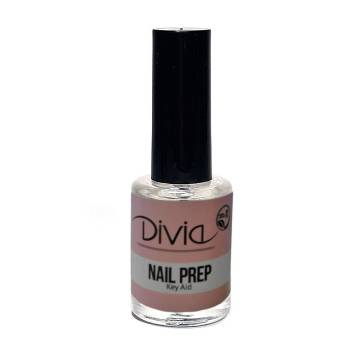 Средство для обезжиривания и дегидрации ногтей Divia Nail Prep Key Aid, 14 мл Средство для обезжиривания и дегидрации ногтей Divia Nail Prep Key Aid, 14 мл