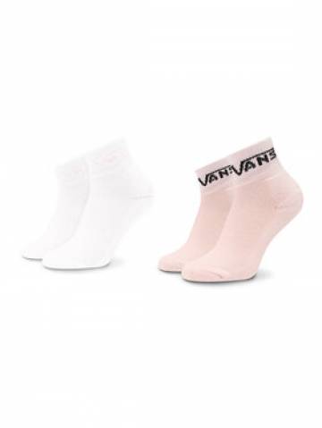 Vans Набір 2 пар високих дитячих шкарпеток Drop V Classic VN0A7PTC Рожевий Vans Набір 2 пар високих дитячих шкарпеток Drop V Classic VN0A7PTC Рожевий