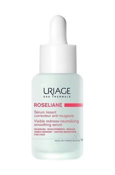 Разглаживающая сыворотка для лица Uriage Roseliane Visible Redness-Neutralizing Smoothing Serum, 30 мл