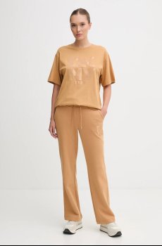 Хлопковая футболка Dkny