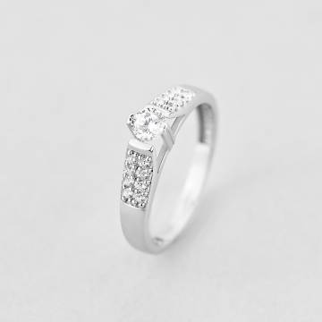 Серебряное кольцо Minimal 15016р-17 17 Серебряное кольцо Minimal 15016р-17 17