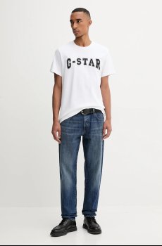 Хлопковая футболка G-Star Felt logo