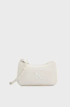 Женская белая сумка BOLD Белый ONESIZE Calvin Klein LV04F1125G
