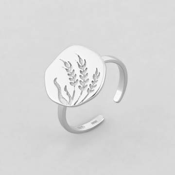 Серебряное кольцо Minimal 10376-16,0 Серебряное кольцо Minimal 10376-16,0