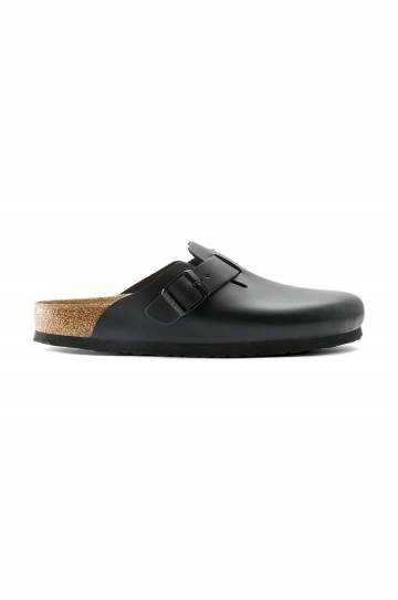 Шлепанцы Birkenstock Boston мужские цвет чёрный 60191 Шлепанцы Birkenstock Boston мужские цвет чёрный 60191