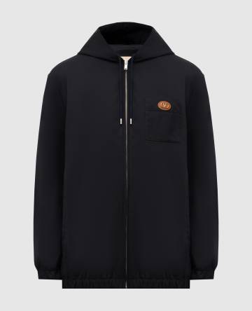 Черная куртка с логотипом VLogo Черная куртка с логотипом VLogo