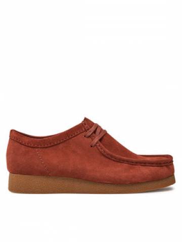 Clarks Мокасини Wallabee Evo 26178278 Оранжевий Clarks Мокасини Wallabee Evo 26178278 Оранжевий